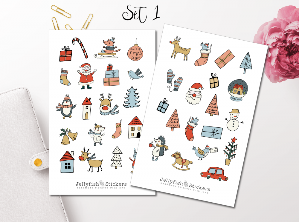 Christmas Sticker Set